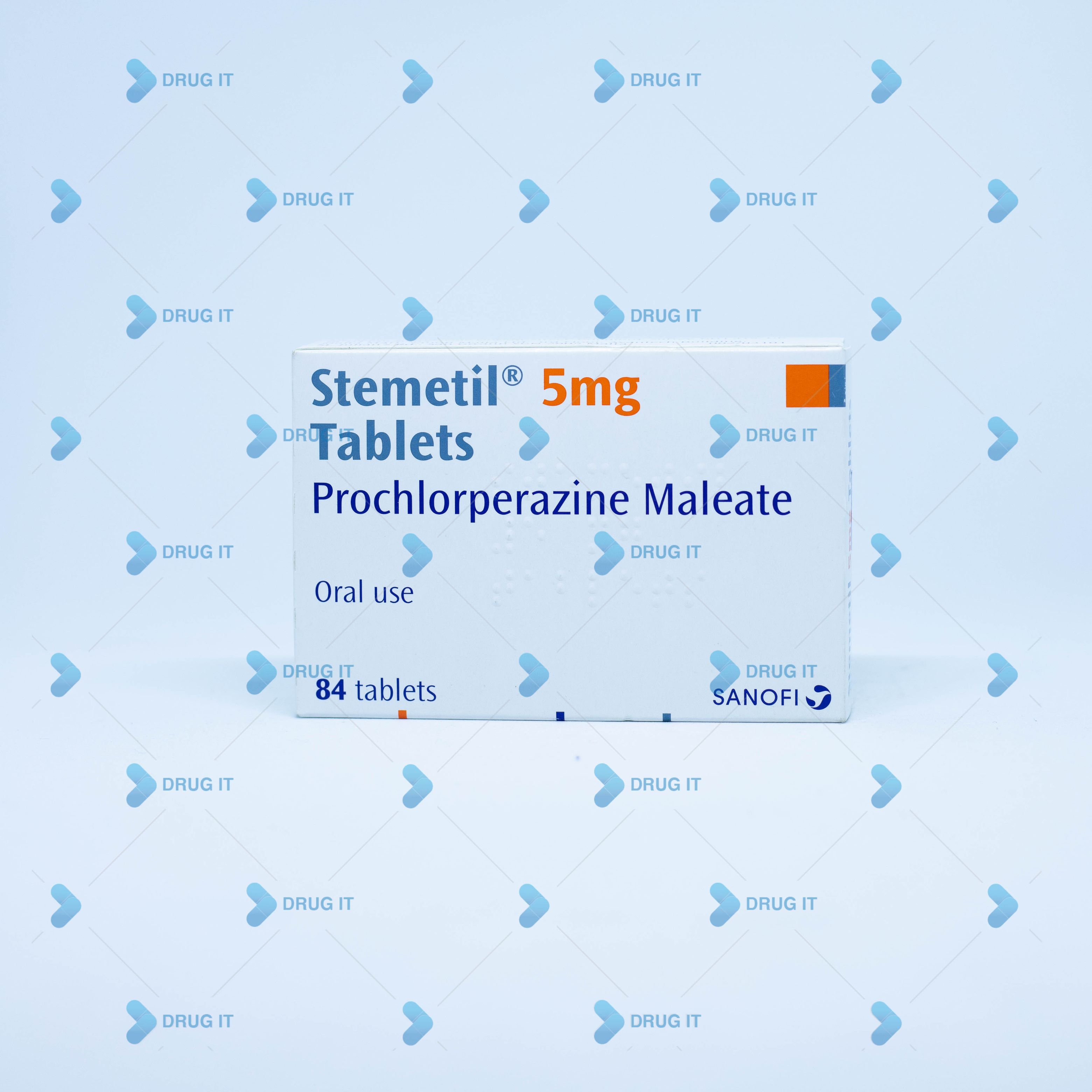 Stemetil 5mg Tablet (84 Tablets)